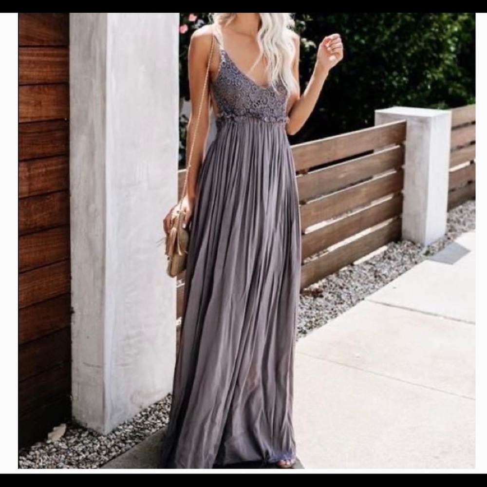 Vici boho maxi dress